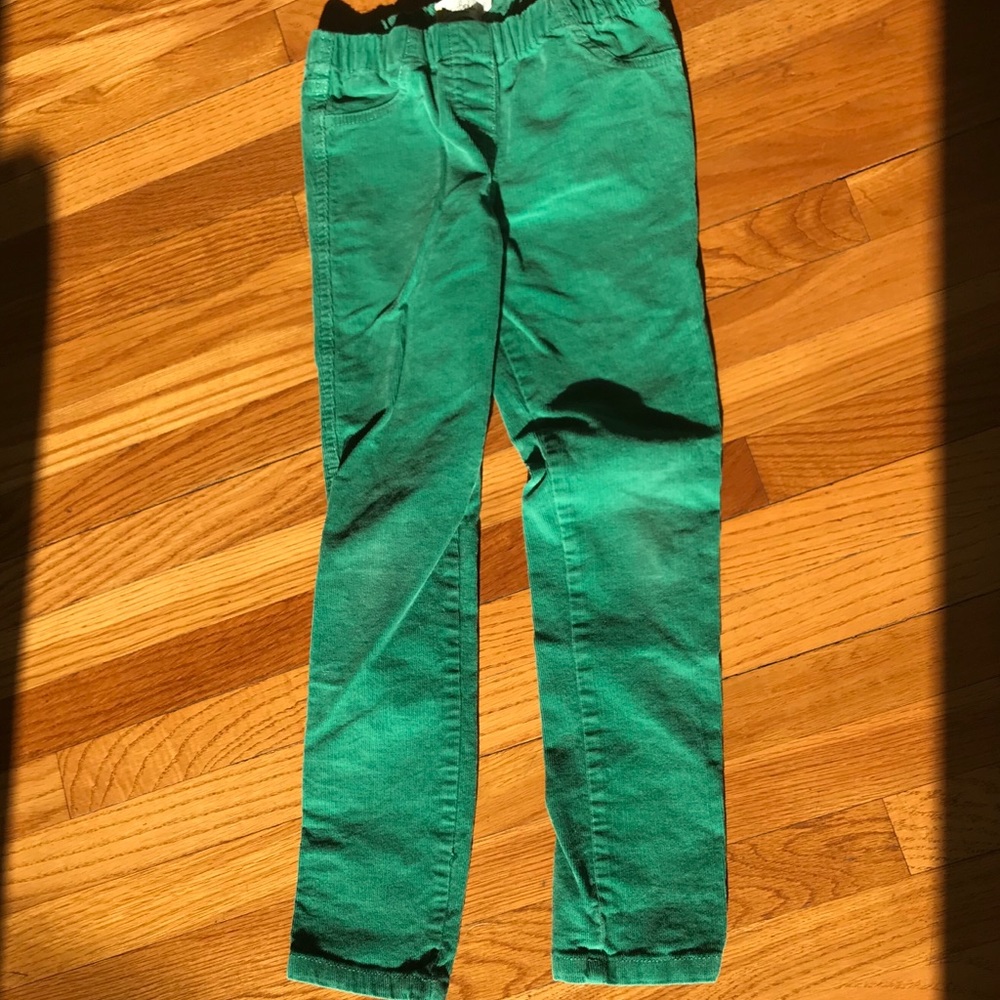 Mini Boden Corduroy pants emerald green 8y